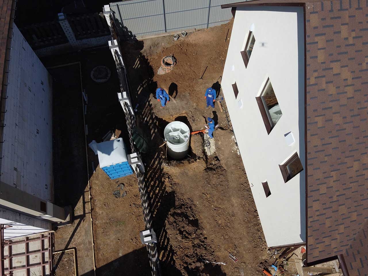 Монтаж очистных сооружений AQUATEC (18)